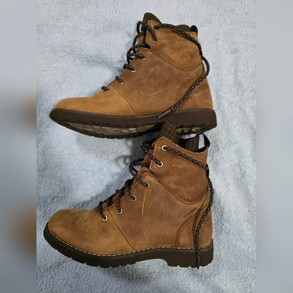 For Women The North Face Brown Lace Up Boots for Outdoor Adventures - Picture 6 of 15
